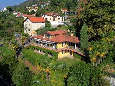 Verbania,  Villa mit Aussicht auf den Golfo Borromeo