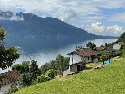 Oggebbio Camogno, Appartamento con giardino e garage - magnifica vista lago
